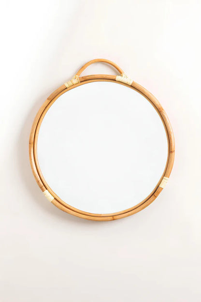 BAMBOO WALL MIRROR