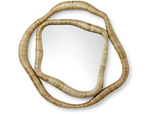 BAMBOO WALL MIRROR