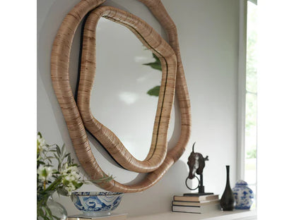 BAMBOO WALL MIRROR