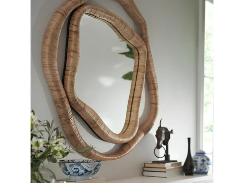 BAMBOO WALL MIRROR