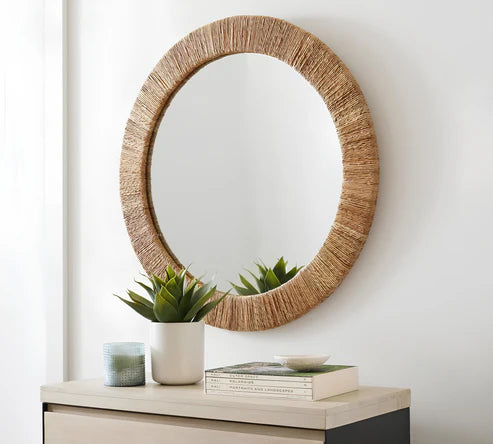 BAMBOO WALL MIRROR