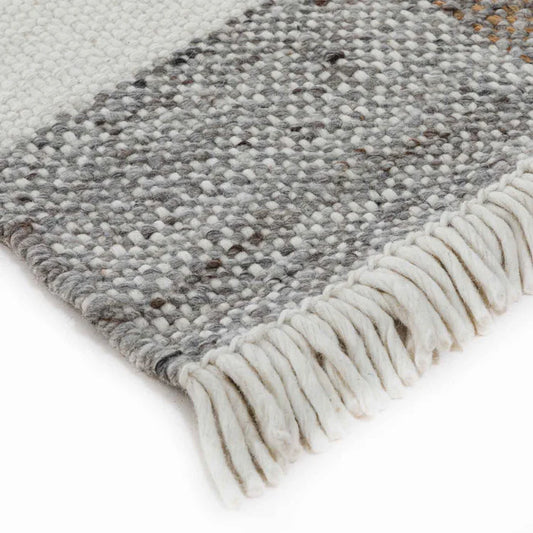 CHAND FLAT WEAVE WOOL AND JUTE DHURRIE