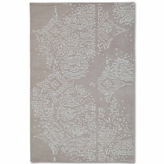 ANAT HAND TUFTED WOOLLEN AND VISCOSE RUG