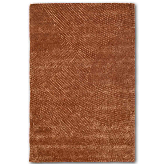 AMENHOTEP HAND TUFTED WOOLLEN AND VISCOSE RUG