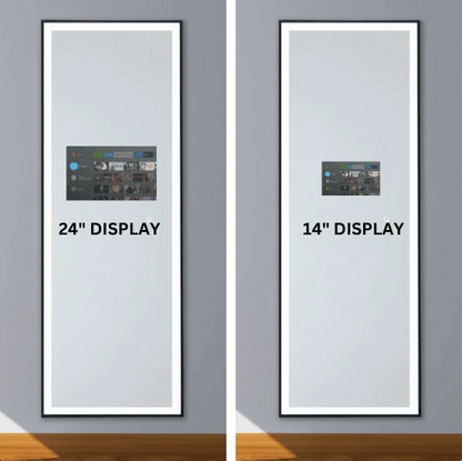 PREMIUM RECTANGLE LED MIRROR WITH ANDROID TV
