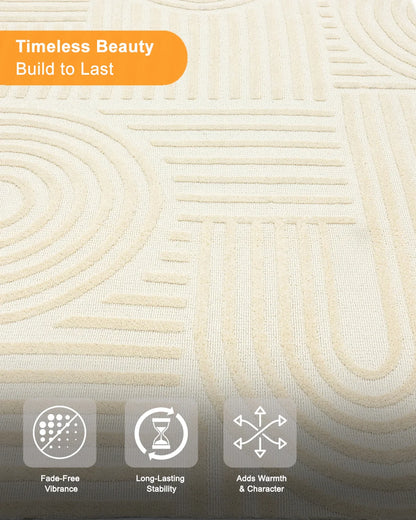 CONTOUR LOOP KNITTED RUG