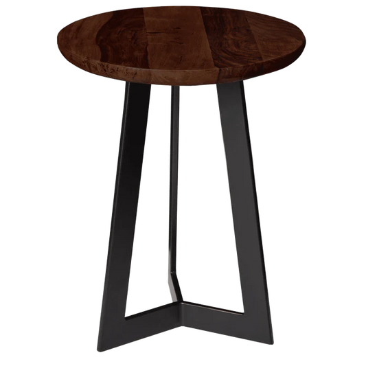 SOLID WOOD ZIG STOOL