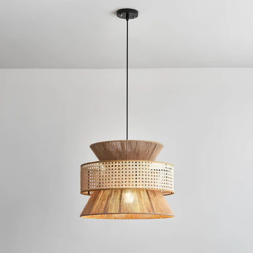 RATTAN HANGING LAMP