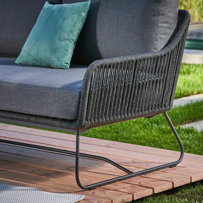 L-SHAPE OUTDOOR ROPE SOFA SET