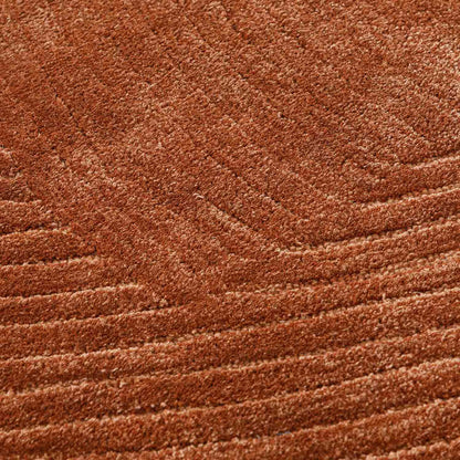 AMENHOTEP HAND TUFTED WOOLLEN AND VISCOSE RUG
