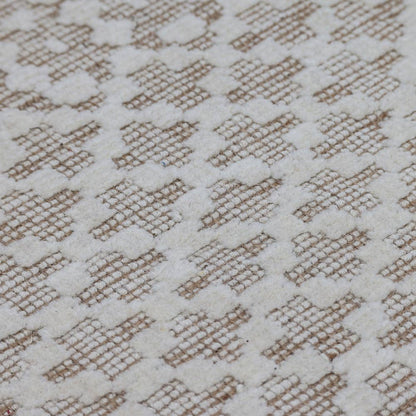 VARU HANDWOVEN WOOL AND JUTE RUG