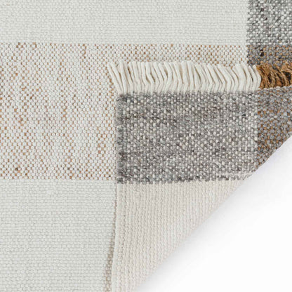 CHAND FLAT WEAVE WOOL AND JUTE DHURRIE