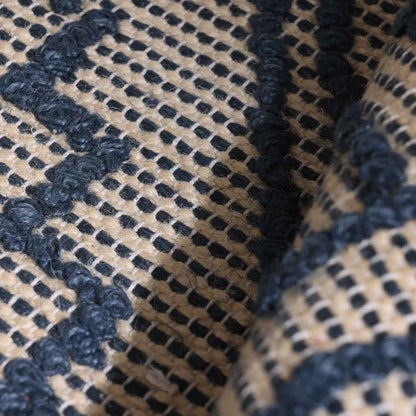 GEOMETRIC FLAT WEAVE JUTE DHURRIE
