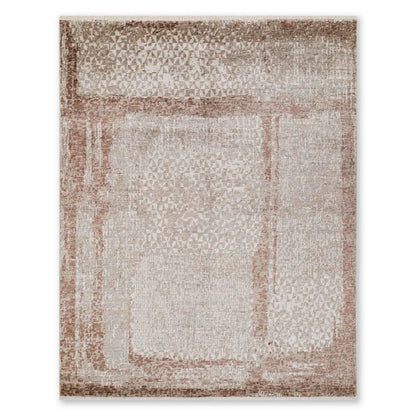 IGNATIUS HAND KNOTTED VISCOSE AND JUTE RUG