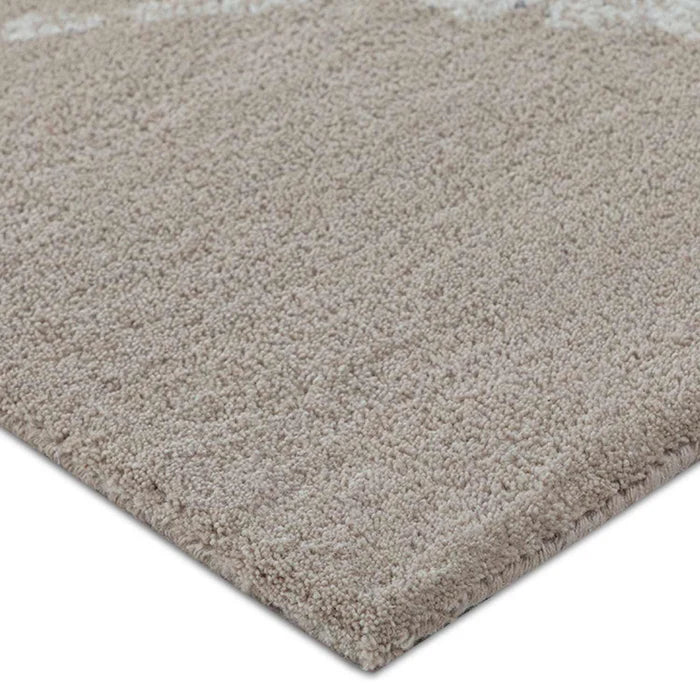 ANAT HAND TUFTED WOOLLEN AND VISCOSE RUG