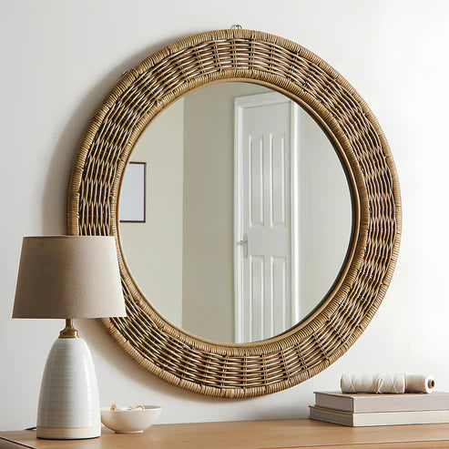 BAMBOO WALL MIRROR