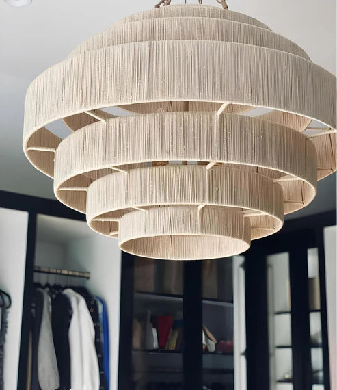 RATTAN HANGING LAMP