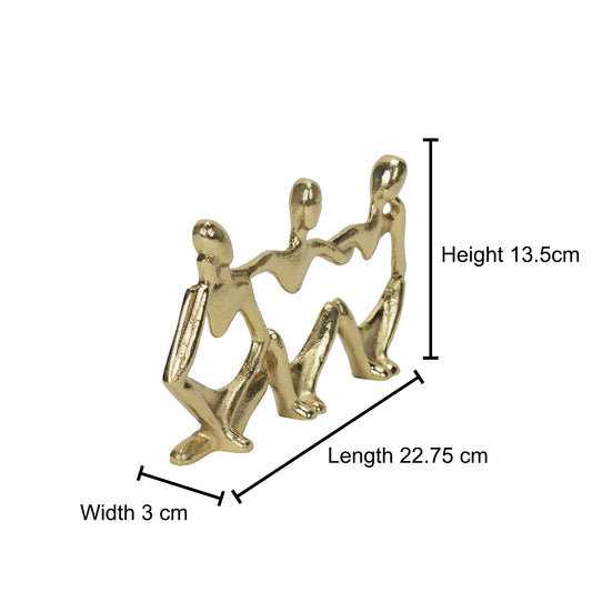 TRIPLE MAN VISION SCULPTURE