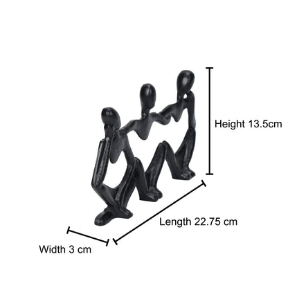 TRIPLE MAN VISION SCULPTURE