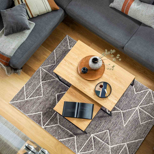 ASENATH HAND TUFTED WOOLLEN RUG