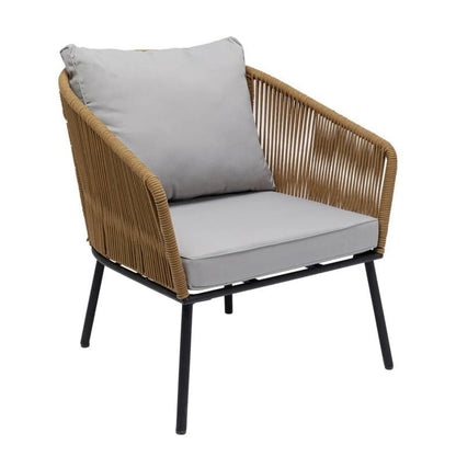 5-SEATER OUTDOOR ALL-WEATHER ROPE SOFA SET