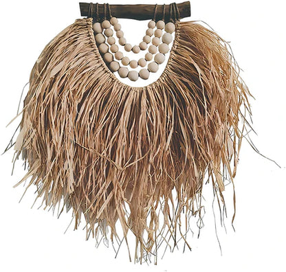 WICKER WALL BASKET