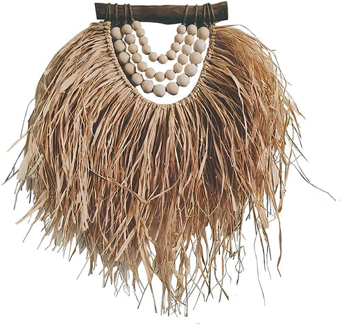 WICKER WALL BASKET