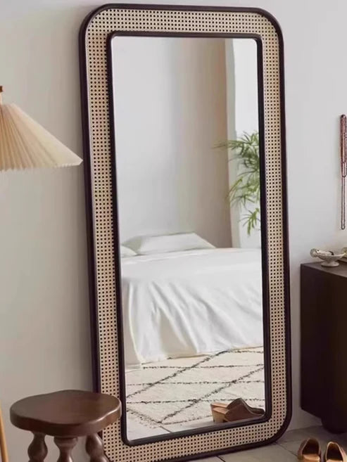 BAMBOO WALL MIRROR