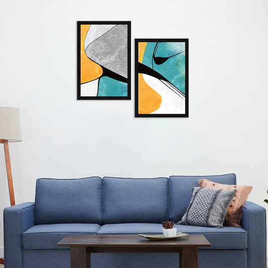 SCENERY AESTHETIC WALL DECOR PAINTINGS WITH FRAME