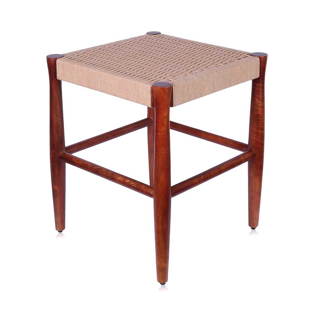 SOLID WOOD LOOM NEST STOOL