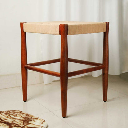 SOLID WOOD LOOM NEST STOOL
