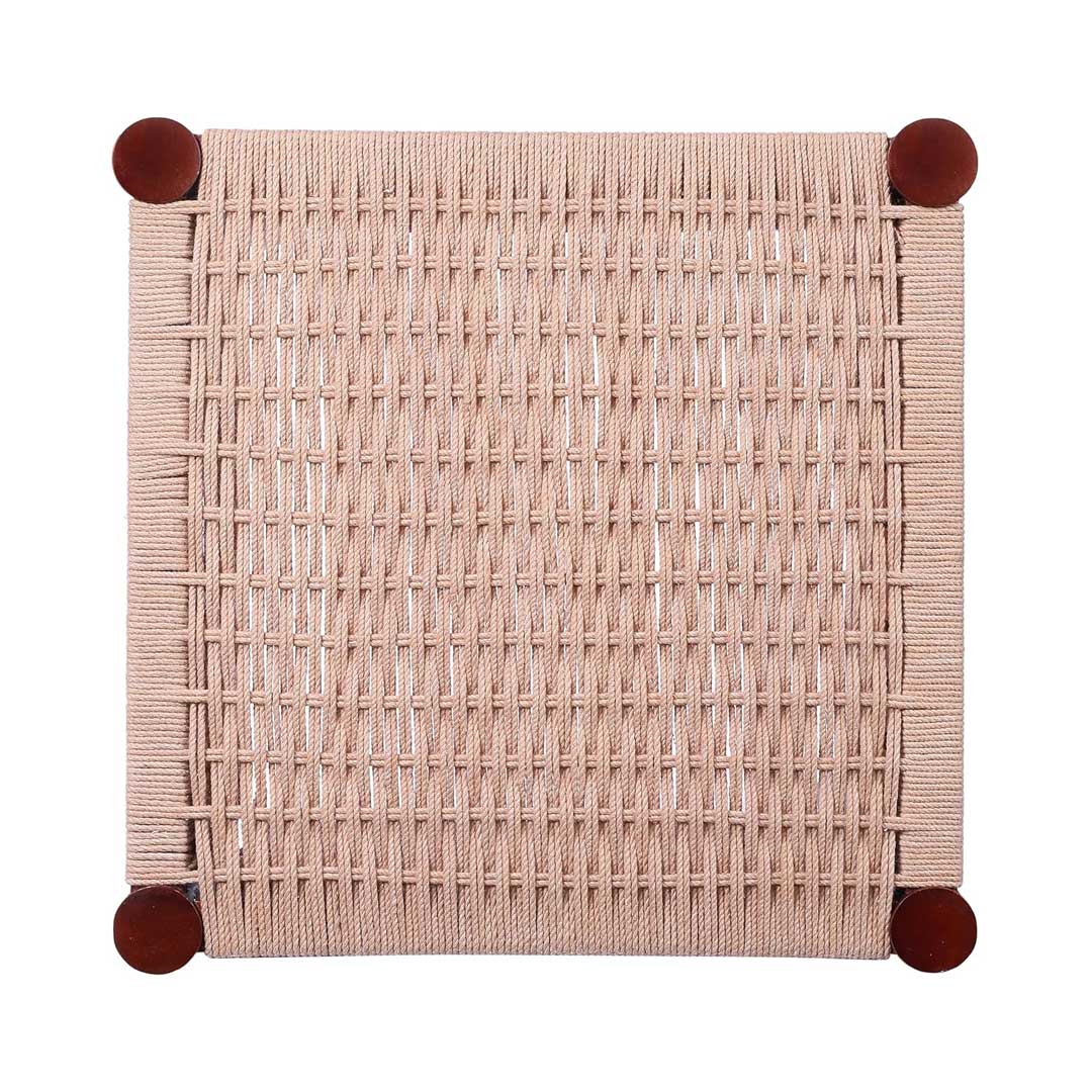 SOLID WOOD LOOM NEST STOOL