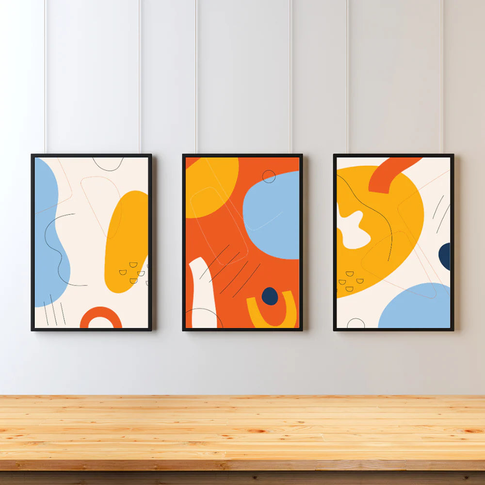 FLUID FORMS TRIPTYCH