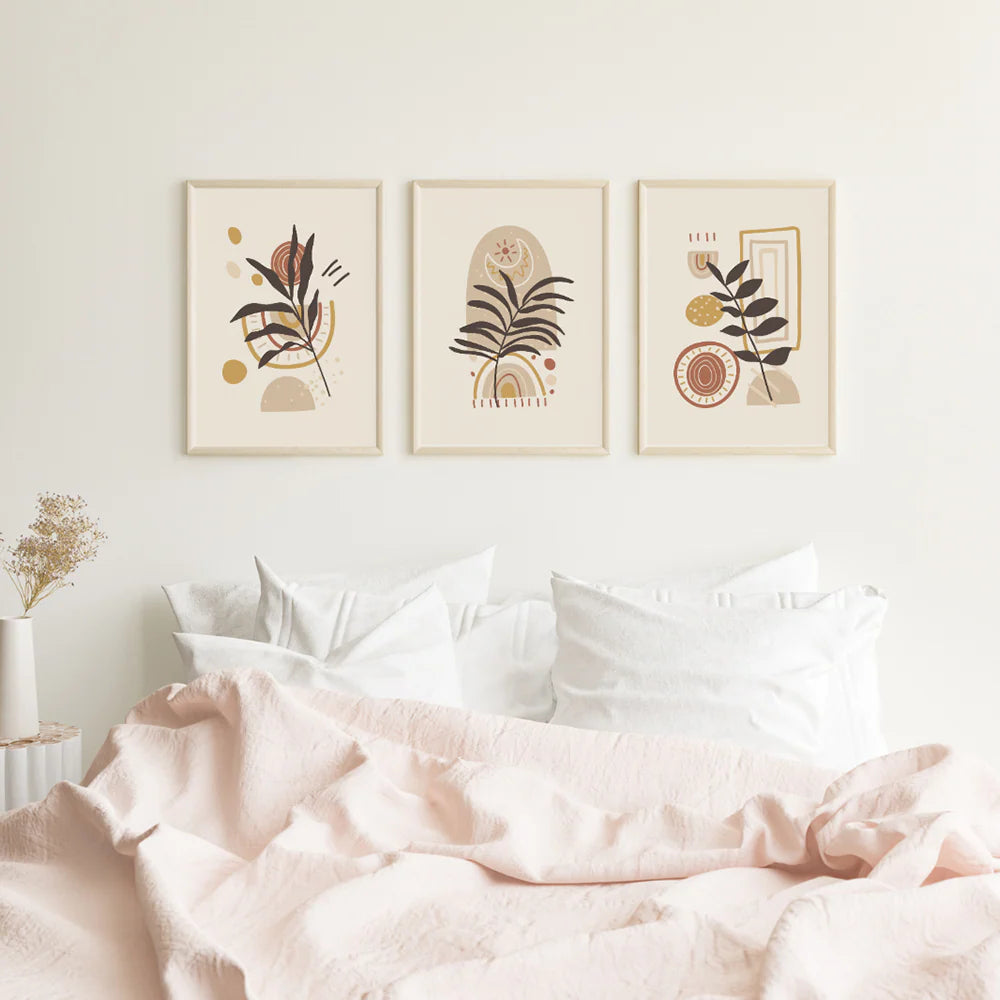 BOHO BOTANICAL TRIPTYCH