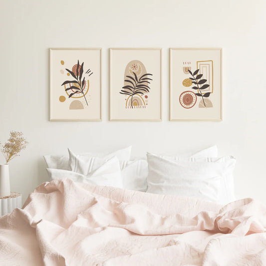 BOHO BOTANICAL TRIPTYCH