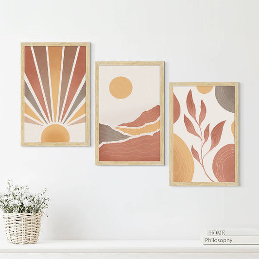 BOHO PAINTING SET OF 3