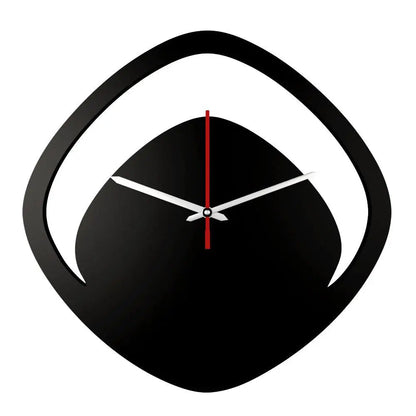 HANDCRAFTED WOODEN WALL CLOCK IN UNIQUE SHAPE