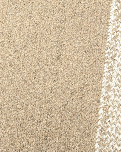 URNA PATTERNED WOOL RUG BEIGE