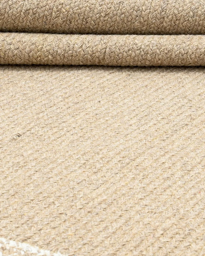 URNA PATTERNED WOOL RUG BEIGE