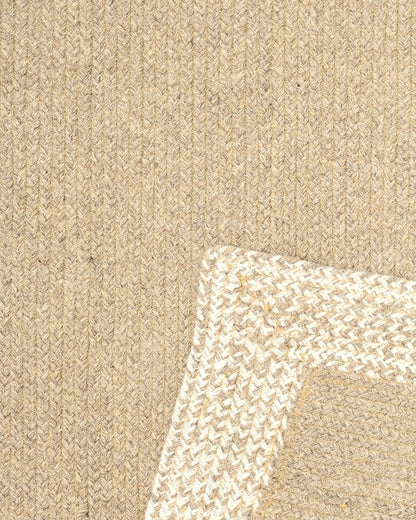 URNA PATTERNED WOOL RUG BEIGE