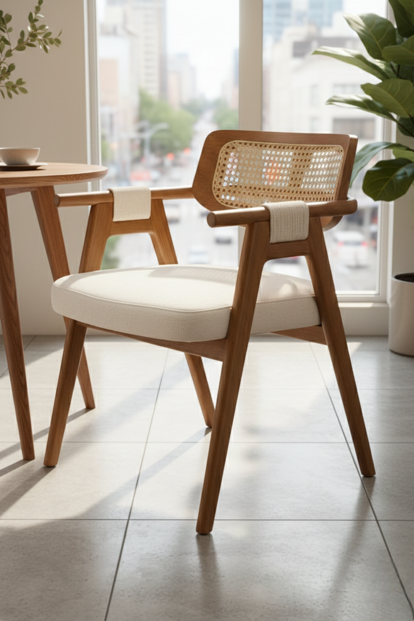 ELYSIAN CANE CHAIR