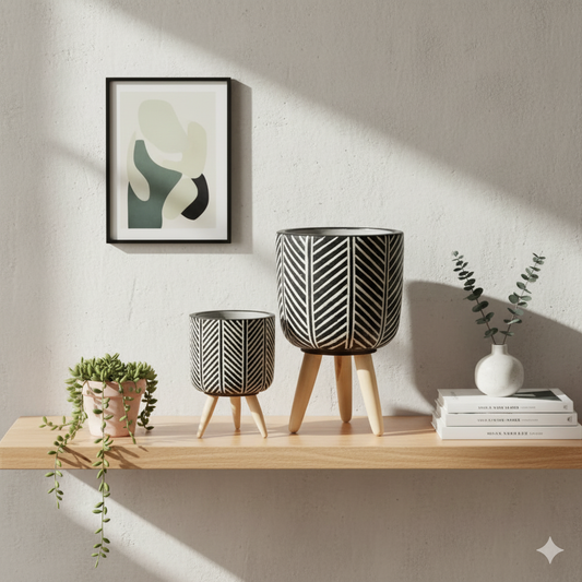 ROYALE CULINARE PLANTERS (SET OF 2)