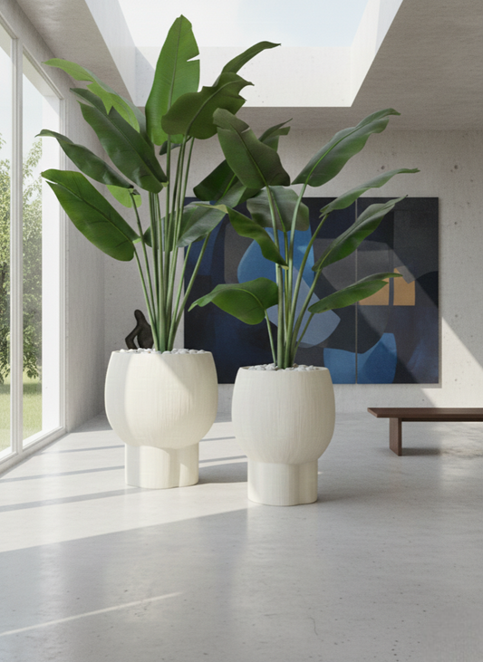 CLOUD PEDESTAL (SET OF 2)