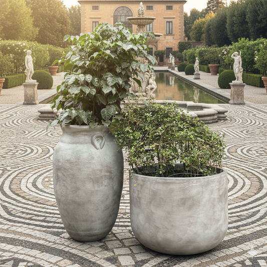 THE RENAISSANCE COURTYARD ( SET OF 2)