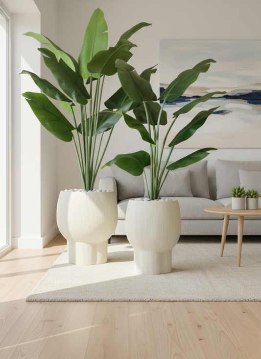 CLOUD PEDESTAL (SET OF 2)