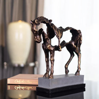 HOLLOW HORSE SCULPTURE LARGE