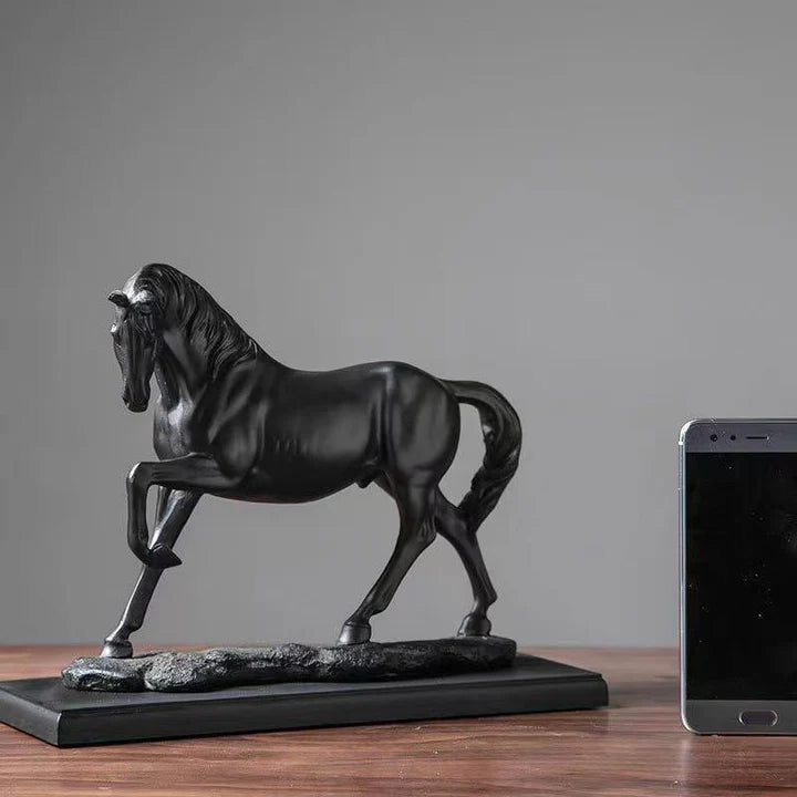 RUNNING HORSE SCULPTURE