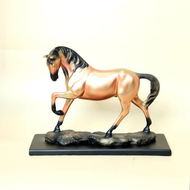 RUNNING HORSE SCULPTURE