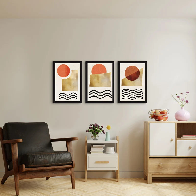 BOHO PAINTING SET OF 3