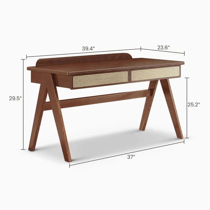 WILLOW CANE DESK